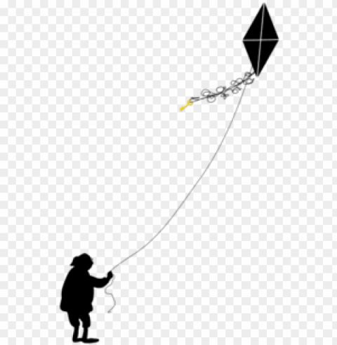o fly a kite ben franklin - kite Isolated Icon on Transparent PNG