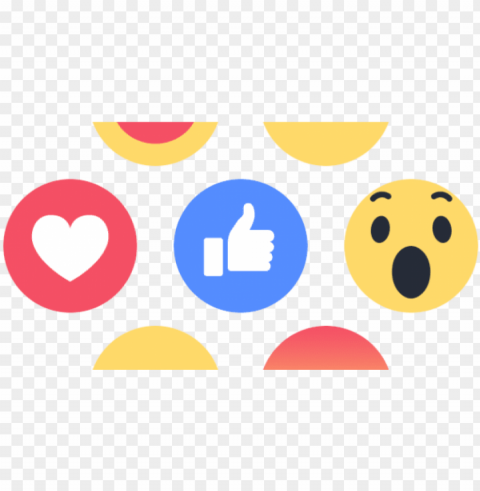 o like us on facebook - social media emoji Transparent Background PNG Isolated Element