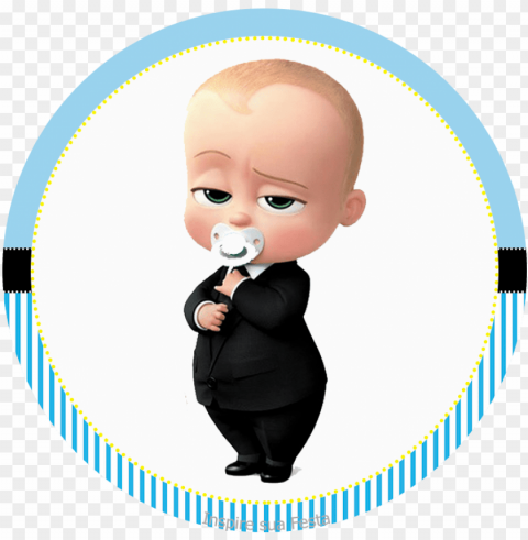 o poderoso chefinho - boss baby Isolated Graphic on Clear Transparent PNG