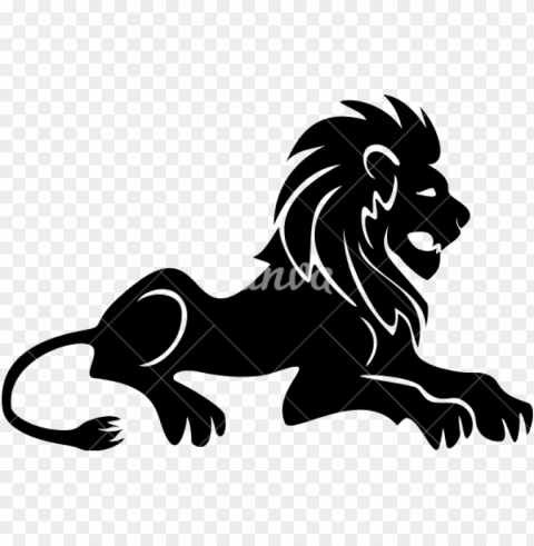 o to image - lion outline PNG with Clear Isolation on Transparent Background