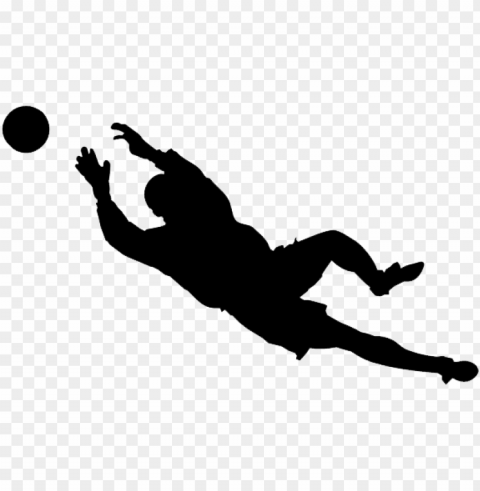oal keeper training - soccer silhouette High-resolution transparent PNG images comprehensive assortment