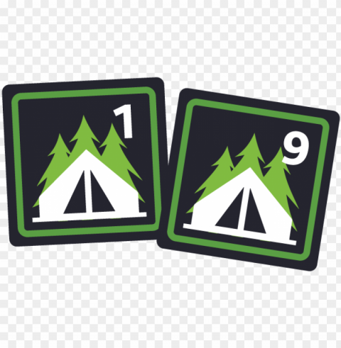 oas icon camping - triangle PNG high quality