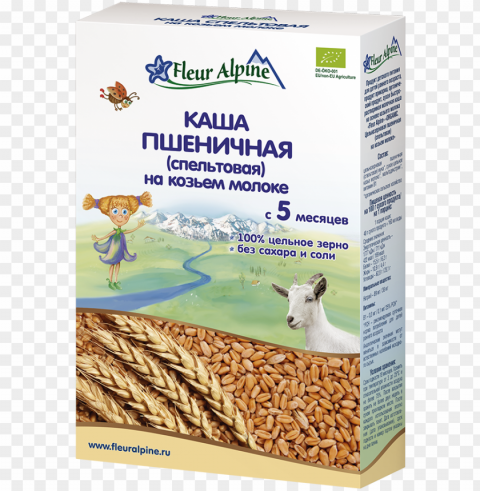 oat milk baby cereal wheat from 5 months Clear Background PNG Isolation