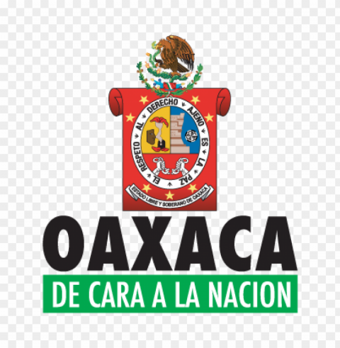 oaxaca de cara a la nacion vector logo Isolated Graphic with Clear Background PNG