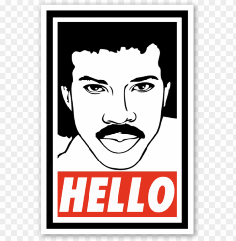 obey lionel sticker - lionel richie PNG files with no background free PNG transparent with Clear Background ID f97eb831