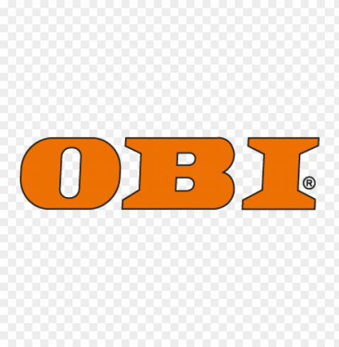 obi vector logo free download Isolated Object on Clear Background PNG