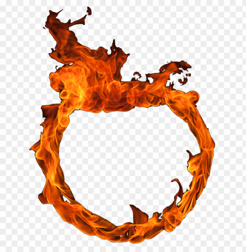 objectcircle flame - flame circle transparent Clear Background PNG Isolated Design Element