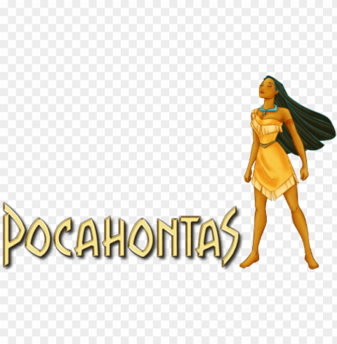 ocahontas movie image with logo and character - pocahontas disney logo PNG files with transparent backdrop complete bundle