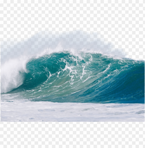 ocean waves wave PNG Illustration Isolated on Transparent Backdrop