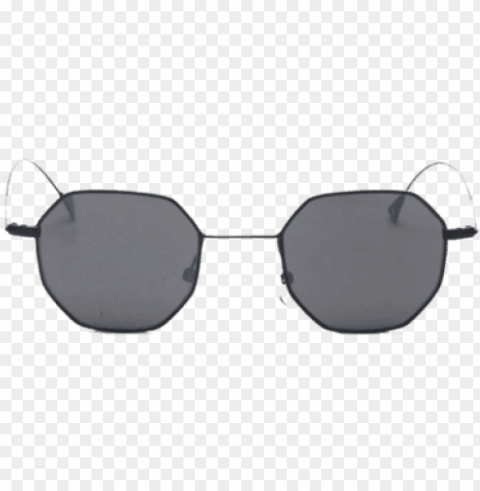 octagon sunglasses HighResolution PNG Isolated on Transparent Background