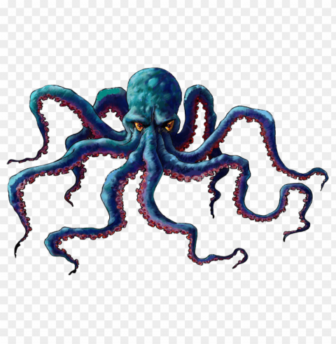 octopus PNG for design