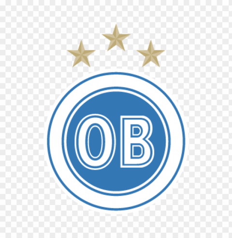 odense boldklub vector logo Transparent PNG Graphic with Isolated Object