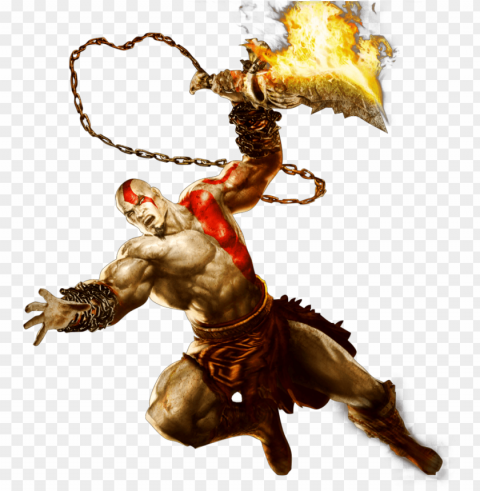 odofwar gow ps4 playstation kratos freetoedi - god of war 3 Isolated Artwork on Clear Transparent PNG