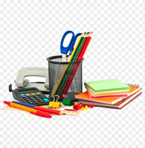 office supplies - stationery product Transparent PNG images bundle