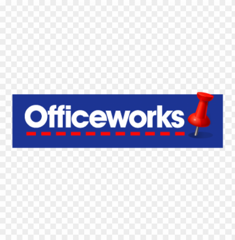 officeworks vector logo Isolated Item on HighQuality PNG