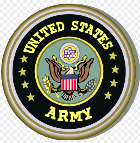 official army logo PNG transparent elements package