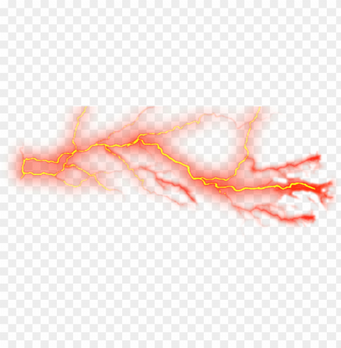 official store - orange lightning transparent background PNG high quality