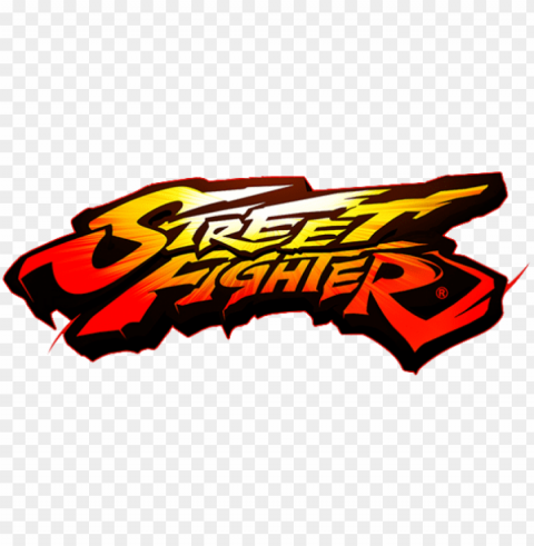 official street fighter merchandise - street fighter v arcade edition logo PNG files with transparent canvas collection