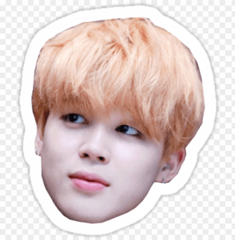 officially trash - bts jimin face Clear pics PNG