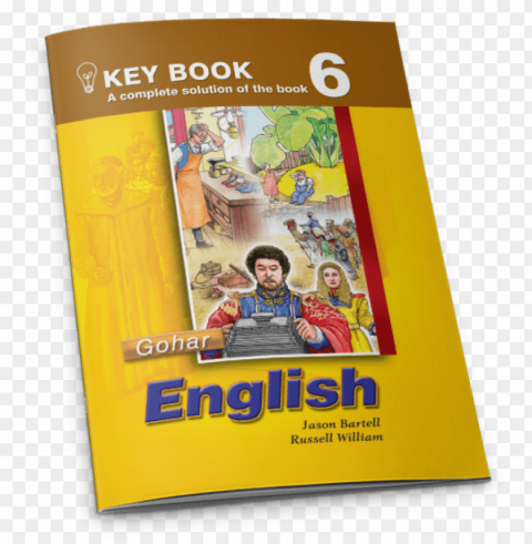ohar english key book 6 Isolated Subject on HighQuality PNG