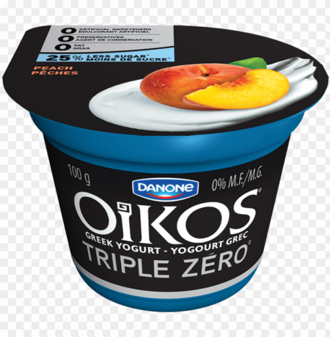 oikos greek yogurt with honey Transparent PNG Isolated Element with Clarity