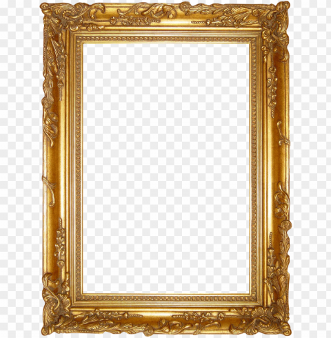 oil painting frames awesome art frames oil painting - gold frame PNG no background free