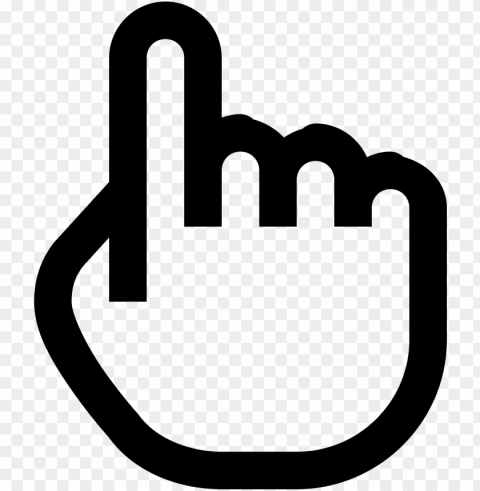 ointer finger icon freeuse - pointer finger icon PNG images for advertising