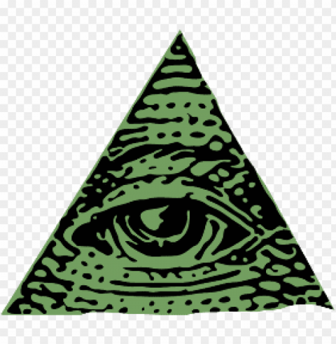 ojo illuminati Transparent Background PNG Isolated Design