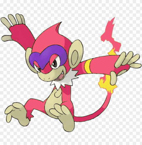 okemon monferno Isolated PNG Graphic with Transparency