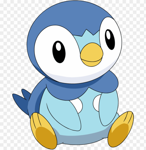 okemon - piplup pokemo PNG files with transparent canvas collection