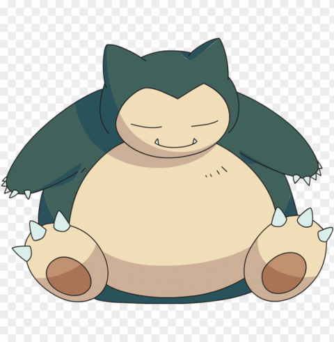 okemon snorlax is a fictional character of humans - pokemon snorlax Isolated Graphic on HighQuality Transparent PNG