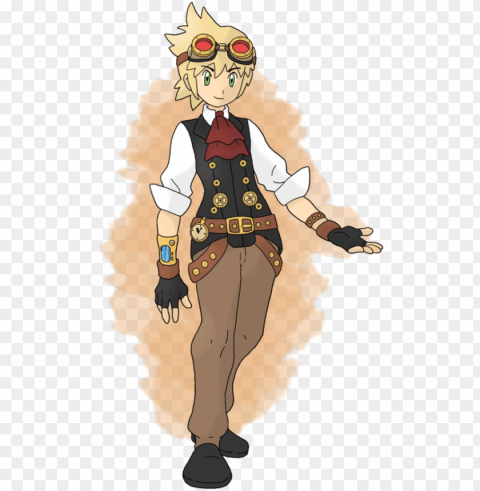 okemon trainers oc male PNG for online use