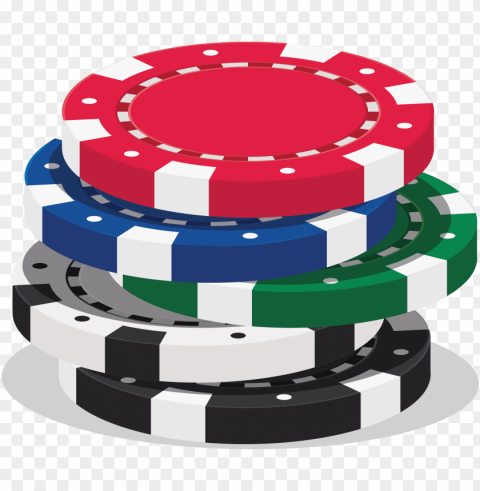 oker chip stack - poker chips stack Clean Background PNG Isolated Art