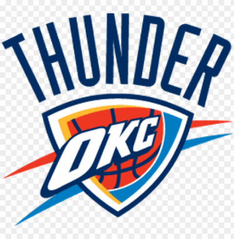 oklahoma city thunder - oklahoma city thunder logo Isolated Character on Transparent Background PNG