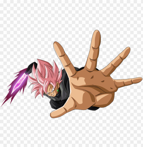 oku black ss rose render 9 dokkan battle by maxiuchiha22-dct2t8q - dragon ball Transparent Background Isolation in PNG Image