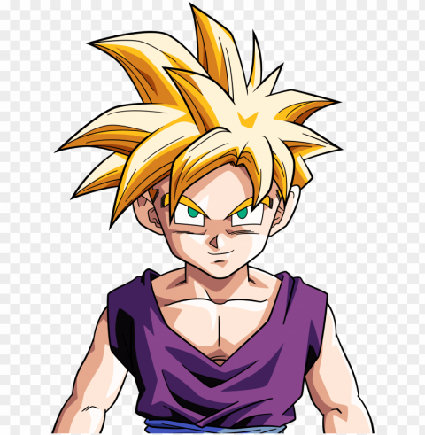 oku clipart head - gohan super saiyan 2 PNG transparent stock images PNG transparent with Clear Background ID 240b0e1e