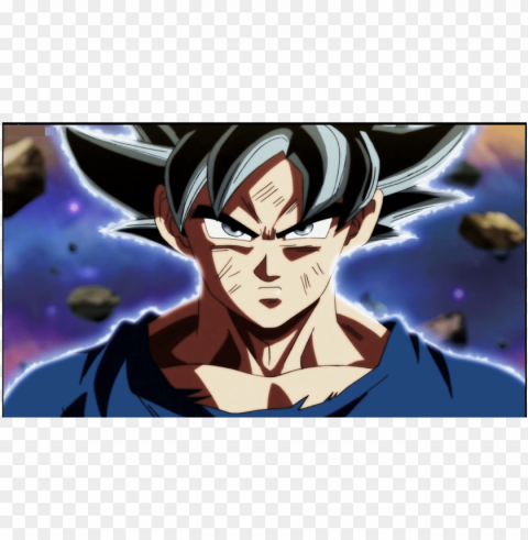oku ultra instinct - dragon ball gif PNG Isolated Illustration with Clear Background