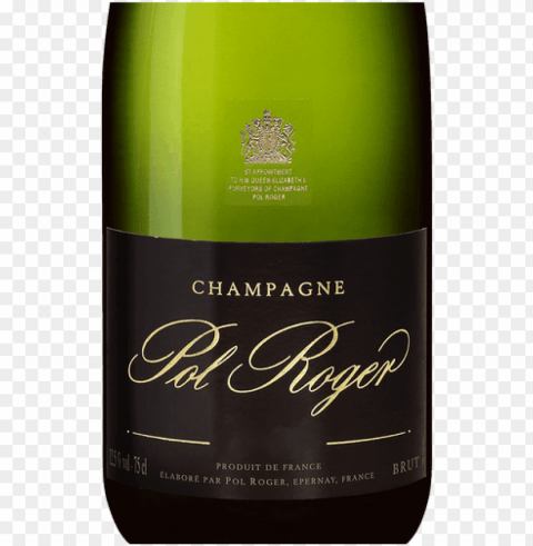 ol roger champagne cuvee sir winston churchill brut Isolated Artwork in Transparent PNG Format
