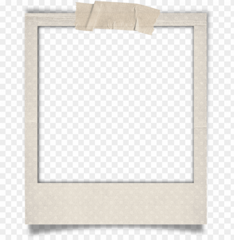 Polaroid Frame Template PNG for social media