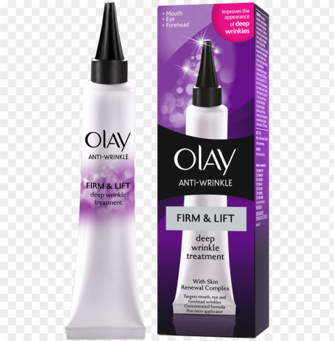 olay anti wrinkle firm and lift eye cream Isolated Graphic with Clear Background PNG