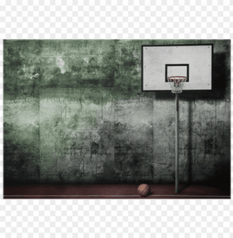 old basketball court backgrounds Isolated Character in Clear Background PNG