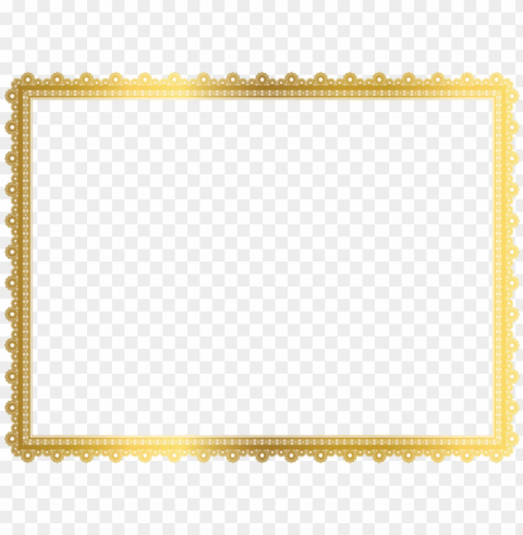 old border frame - certificate background design in gold hd High-definition transparent PNG