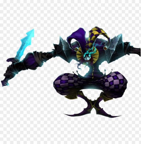 old classic shaco splashart image - league of legends shaco PNG images for websites