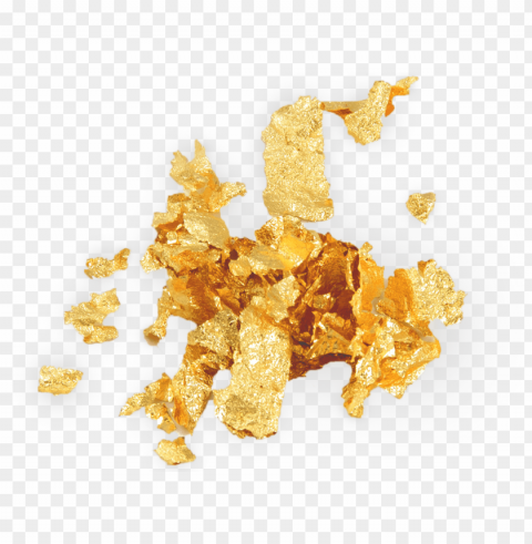 old flakes - gold flakes PNG images for merchandise
