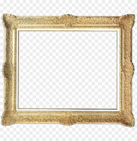 old frame clipart picture frames - gold frame ClearCut Background Isolated PNG Graphic Element