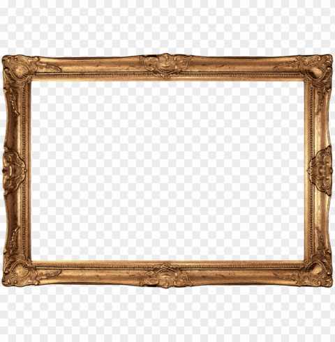 old frame transparent image - marco dorado PNG images with alpha transparency diverse set