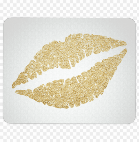 old glitter sparkle lipstick lips kiss white - transparent lip print PNG format