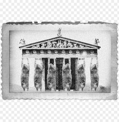 Old Greek Catopolis - Temple Of Asklepios At Epidaurus PNG For Digital Design