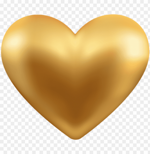 old heart transparent clip art - gold heart clipart transparent Isolated Subject with Clear PNG Background