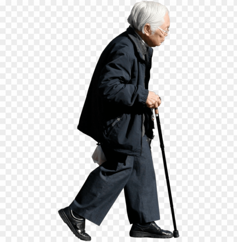 old man download transparent - old man walking PNG Image with Isolated Artwork